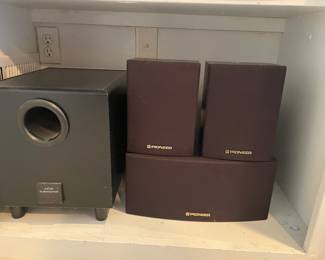 Pioneer speakers & HTP subwoofer