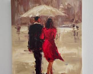 Canvas wall art