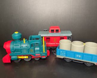 Vintage Playskool train set