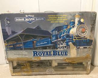 Bachmann Big Haulers Royal Blue G Scale Electric Train Set