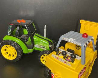 Tonka & John Deere trucks