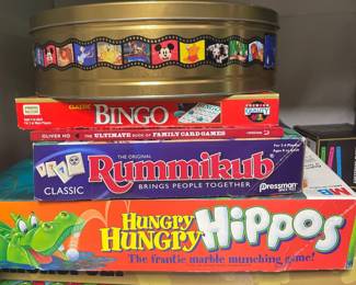 Large collection of games, cards & puzzles