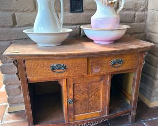 Antique wash basin stands