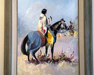 Multiple Paul Sanchez (Abq) original paintings