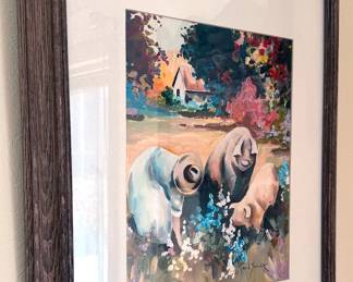 Multiple Paul Sanchez (Abq) original paintings