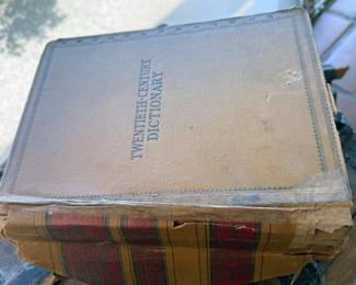 1935 Webster’s Dictionary (oversized)