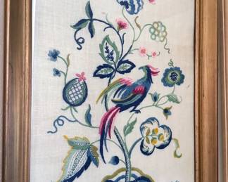 Vintage embroidered pieces