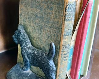 Vintage books, including: 1908 Treasure Island
1886 Merchant of Venice
1914 Great Expectations
1907 Common Book of Prayers