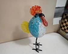 Blown Glass Rooster