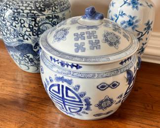Blue & White