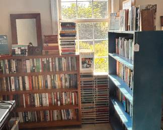 Lots of books & several bookcases