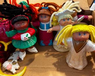 Cabbage Patch ornaments