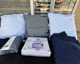 Queen Bedding Euro Pillows