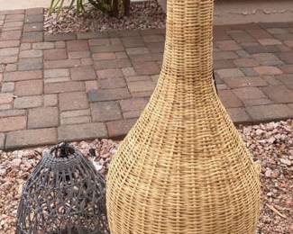 Decorative Woven Lamps