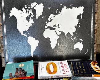 USA Map, Books Storage