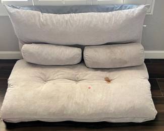 Grey Convertible Sofa Bed