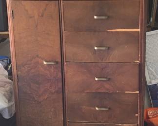 Vintage Wood Dresser