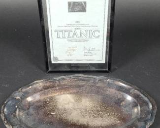 Original Prop from Titanic Motion Picture