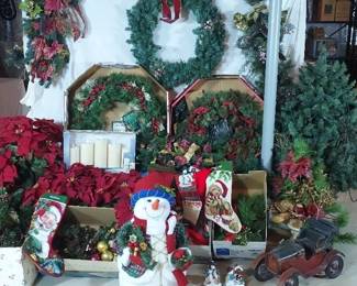 Christmas Greenery and Wreaths
