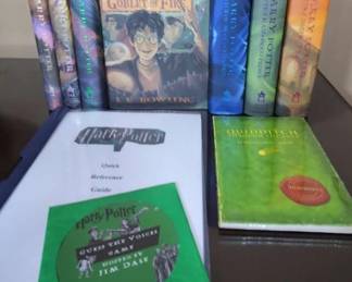 Harry Potter Complete Hardcover Book Set 17 And More