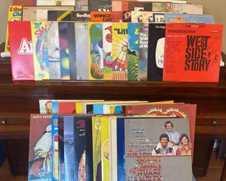 Vinyl Albums From Multiple Genres