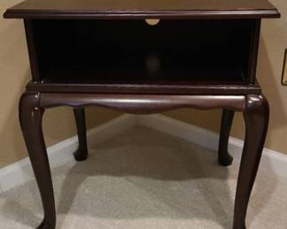 Bombay Wooden Nightstand Side Table