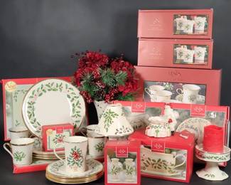 Lenox Holiday China Collection