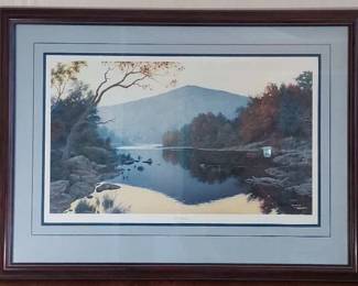 Larry Dyke Still Reflections Framed Print