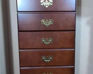 Small TwoDoor Bookcase Cabinet