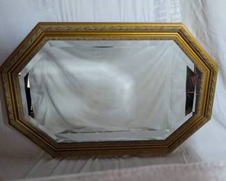 Montags Home Furnishings Mall Gold Mirror