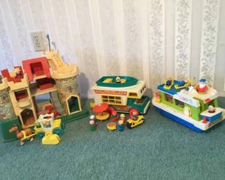 Vintage FISHERPRICE Play Sets