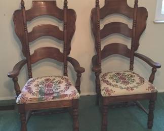 010 French Country Chair Pair
