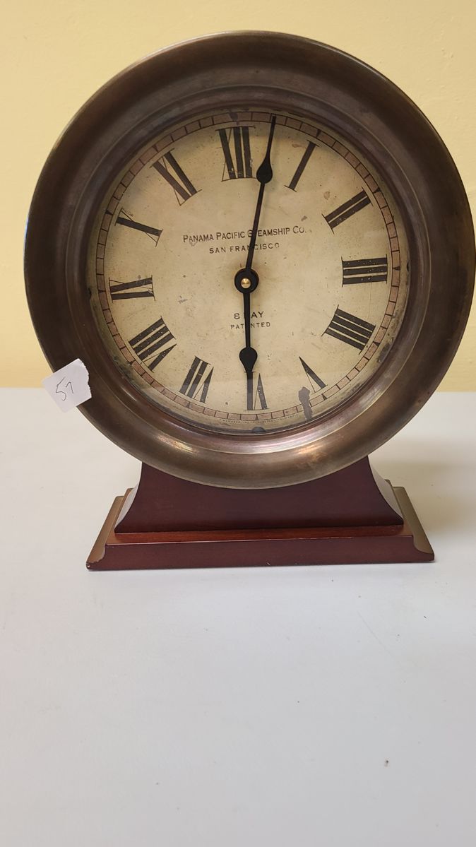 Panama Pacific Steamship replica clock