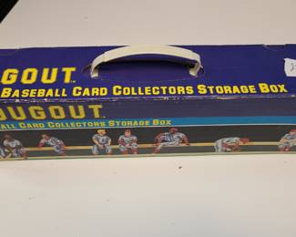 The Dugout, vintage baseball trading cards