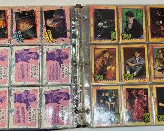 New Kids on the Block / Cyndi Lauper trading cards