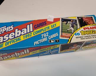 TOPPS MLB Baseball 1992 cards - sealed