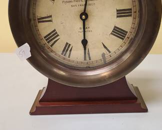 Panama Pacific Steamship replica clock