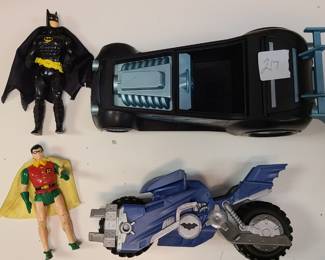 Batman and Robin toys