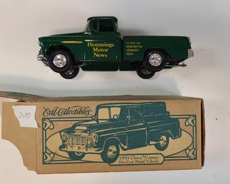 1955 Chevy Cameo pickup diecast bank
