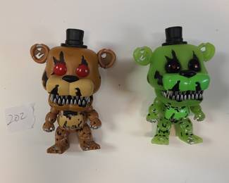 Funko POP! Five Nights at Freddys toy figures - glow in the dark