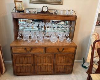 Lots of Crystal and beautiful furniture