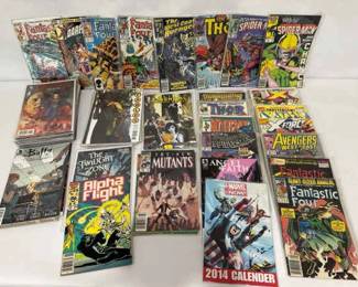Huge Mixed Comic Lot 73 Comics Marvel, DC Vertigo XMen, SpiderMan, Thor, Buffy More