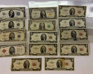Vintage U.S. Currency Lot
