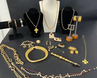 Vintage GoldTone Statement Collection