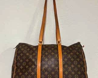 AUTHENTIC Louis Vuitton Monogram Canvas Shoulder Bag PreOwned with Wear