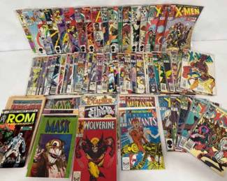 Huge Vintage Marvel 70 Comic Lot Uncanny XMen, XFactor, New Mutants, Avengers More