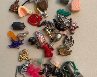 Vintage Cracker Jack charms