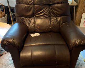 faux leather lift chair (some blemishes)