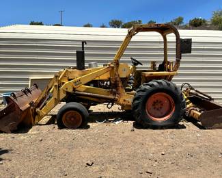 Case backhoe loader 
