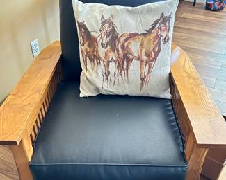 Mission style chair